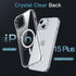 JETech Magnetic Case for iPhone 15 Plus 6.7-Inch Compatible with MagSafe Wireless Charging, Shockproof Phone Bumper Cover, Anti-Scratch Clear Back...