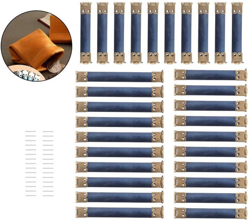 30pcs Metal Internal Flex Frame Kiss Clasp for DIY Craft Coin Purse Bag Sewing Making Bronze(with 3 Different Size 3.15/3.94/4.72 Inch)...