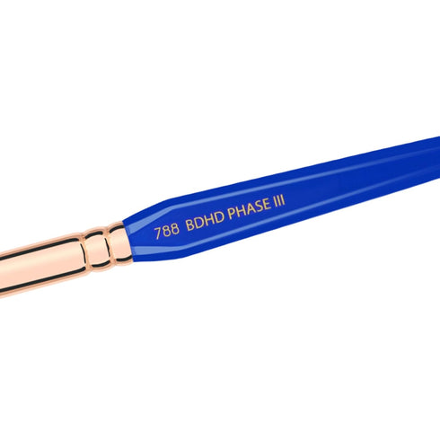 Bdellium Tools Professional Makeup Brush - Golden Triangle Series 788 BDHD Phase III - With All Vegan and Soft Synthetic Fibers, For Blend & Softe...