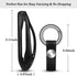 QBUC for Tesla Key Fob Cover with Keychain Compatible with Tesla Model X Keyless Protection Case Smart Remote Accessories (Black)...