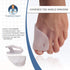 Dr. Frederick's Original Covered Toe Spacers - Gel Shields - 4 Pieces - Bunion Pain Relief...