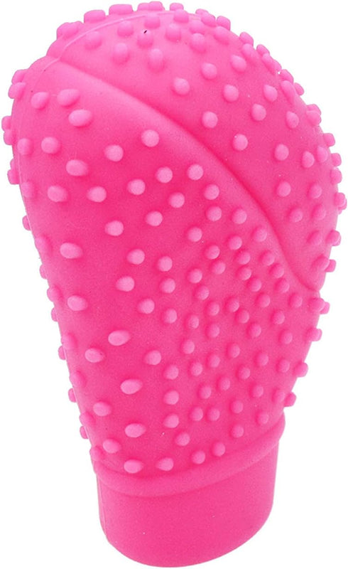 Silicone Shift Knob Cover, 3D Anti-Slip Design Gear Shifter Knob Protective Case (Fuchsia)...