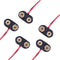 (Pack of 5) T-Type 9V Battery Connector, 9 Volt Battery Clip, 9V Battery Clip Connector with Wire and Hard Buckle Plastic Housing...