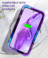 Hocase for Galaxy S23 Case, Shockproof Heavy Duty Protection Soft Silicone Rubber Bumper+Hard Plastic Hybrid Protective Case for Samsung Galaxy S2...