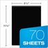 Oxford FocusNotes Writing Tablet, 8-1/2 x 11-3/4 Inches, White, Cornell Rule, 70 Sheets(90221)...