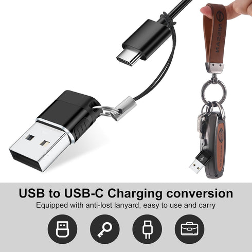 USB to USBC-C Adapter(6 Pack),USB to USB C Adapter,USB A to USB C Adapter,USB C Female to USB Male Adapter,USB Charger USB C Cable Connector for i...