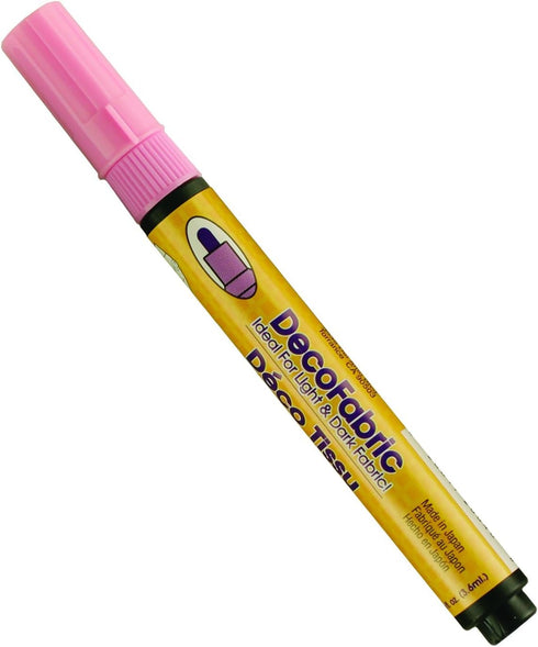 Uchida 222-C-9 Marvy Deco Fabric Fine Point Tip Marker, Pink...