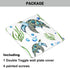 Sea Turtle Toggle Light Switch Cover Plate Underwater Ocean Turtle Green Seaweed Blue Water Bubbles Nautical Coastal 2-Gang Wall Plate for Home La...