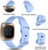 GEAK 15 Pack Compatible with Fitbit Versa 3 Bands/Versa 4 Bands/Fitbit Sense 2/Sense Bands,Soft Replacement Waterproof Sport Watch Strap Wristband...