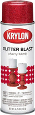 Krylon K03806A00 Glitter Blast Glitter Spray Paint for Craft Projects, Cherry Bomb Red, 5.75 oz...