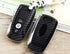 iJDMTOY Exact Fit Black Glossy Carbon Fiber Finish Key Fob Shell Compatible with Ford 2018-up Mustang F150 F250 Bronco Explorer Expedition Keyless...