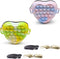 2PCS Silicone Dog Treat Pouch, Dog Training Treat Pouch for Leash, Small Dog Training Bag with Waist Belt and Waist Clip, Pet Walking Bag for Dog ...