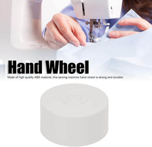 Fdit Sewing Machine Hand Wheel, Long Service Life ABS Hand Wheel Easy to Replace Highly Efficient for 1408/1409......