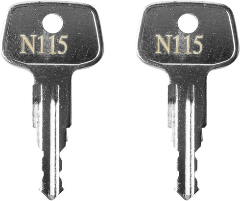Key for Thule Key Replacement,for Roof Racks, Carriers, Crossbars Key etc,(Codes N115)...