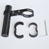 UPANBIKE Bike Handlebar Extender Extension Carbon Fiber Bracket Aluminum Alloy Clamp for Bicycle Speedometer Headlight Light Lamp Holder (Black,10...