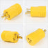 NEMA L5-30P to 5-15R 5-20R Compact Power Adapter Connector, 3 Prong 120V 30 Amp Twist Lock Adapter Male Plug to 20 Amp Female Receptacle Adapter f...