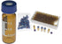 2ml HPLC Vials, Lab Autosampler Vials, Amber Vial with Writing Area and Graduations, Screw Cap, Red PTFE and White Silicone Septa, 100 Pcs/PACK...