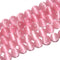 8mm Pink Cat Eye Beads Round Semi Precious Gemstone Loose Beads for Jewelry Making (47-50pcs/strand)...