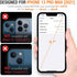 Trianium Tempered Glass Screen Protector Compatible for iPhone 13 Pro Max (2021), 3 Pack HD Glass 9H Film (w/Alignment Case Tool included)...