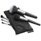 Travel Makeup Brush Set 5 Pcs| Essential Face & Eye Makeup Brush Set | Portable Makeup Brush Set for Travel | Makeup Pouch & Brush Cover Included...