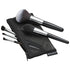 Travel Makeup Brush Set 5 Pcs| Essential Face & Eye Makeup Brush Set | Portable Makeup Brush Set for Travel | Makeup Pouch & Brush Cover Included...