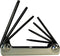 EKLIND 22572 Classic Steel Handle Fold-up TORX star Key - 7pc set T6-T20...