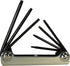 EKLIND 22572 Classic Steel Handle Fold-up TORX star Key - 7pc set T6-T20...