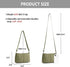 WESTBRONCO Crossbody Bag for Women Vegan Leather Wallet Purses Satchel Shoulder Bags Small Size...