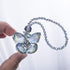 H&D HYALINE & DORA Crystal Glass Butterfly Car Key Charm Mirror Hanging Ornaments Gift (Butterfly-1)...