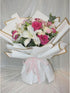 EMITAOHWF 20-Sheet White Flower Wrapping Paper, White Waterproof Bouquet Wrapping Paper for Flowers, Florist Wrapping Paper for Flowers Bouquet DI...