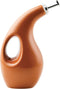 Rachael Ray 48466 Ceramic EVOO Oil and Vinegar Dispensing Bottle with Spout, 24 Ounce - Pumpkin Orange...
