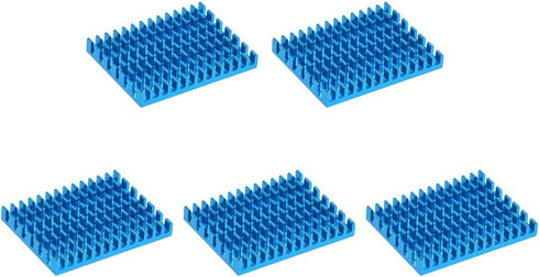 uxcell Electronic Radiators Heatsink for MOS GPU IC Chip Blue 30 x 40 x 5 mm 5pcs...