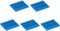 uxcell Electronic Radiators Heatsink for MOS GPU IC Chip Blue 30 x 40 x 5 mm 5pcs...