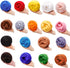 3.53oz Wool Roving Yarn, Fiber Roving Wool Top, Pure Wools, Chunky Yarn, Spinning Wool Roving for Needle Felting Wet Felting DIY Hand Spinning (Da...