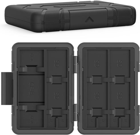 SmallRig SD Card Holder Memory Card Holder Case 15 Slots, Water-Resistant for SD Card, Micro SD Card, CFexpress Type A Card, CFexpress Type B Card...