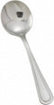 Winco 12 Pack Round Soup/Bouillon Spoons Stainless Steel, Shangarila Collection...
