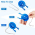 Toilet Chain Toilet Flapper Chain 3Pcs Toilet Handle Replacement Kit 9.5“ Stainless Steel Toilet Handle Chain with Hook Ring Universal Toilet Lift...