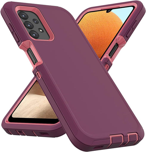 for Samsung Galaxy A32 5G Case,Shockproof Dustproof Case for iPhone Samsung Galaxy A32 5G (Purple)...
