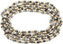 Rosemarie Collections Women's Chic Set Of 5 Seed Bead Nugget Stretch Bracelet, 6.75"...