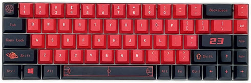 DRAOZA 135 Keycaps PBT Dye Sublimation Cherry Custom Keycaps Non Oily Basketball Theme for 61/64/68/84/87/96/98/104/108 MX Switch Mechanical Keybo...