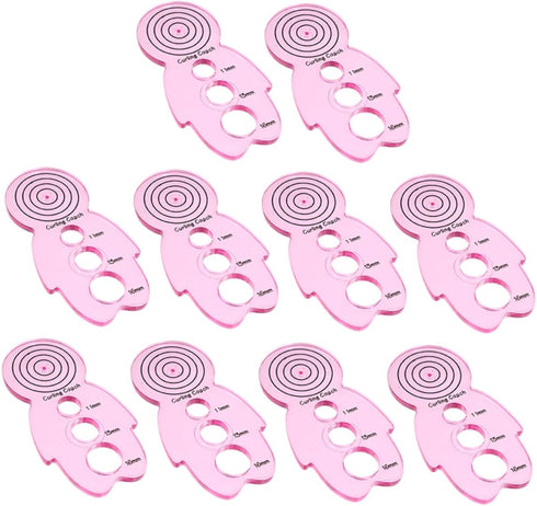 EXCEART 10 Pcs Quilting Instrument Origami Kits Quilting Kits Quilling Tool Paper Curling Paper Quilling Tools Slotted Kit Paper Slotted Kit Quill...