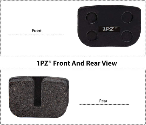 1PZ DP2-4S1 Brake Pads for MOTOVOX MBX10 79CC Moto MM-BB80 Baja Racer MINI BIKE REAR BRAKE PADS MBX-10 PARTS NEW (4 Pair)...