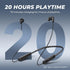 N18 Neckband Bluetooth Earbuds, Wireless Bluetooth 5.2 Headphones with Microphone, Ultra-Lightweight Comfort, IPX7 Waterproof, Deep Bass Strong Be...
