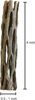 Natural Cholla Wood for Aquarium Decoration Shrimp and Fish Tank (4 Inch (5 Pack))...