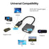 DisplayPort to DVI Adapter, DisplayPort to DVI-D Single Link Adapter Male to Female Compatible for Lenovo, Dell, HP with Computer, Desktop, Laptop...