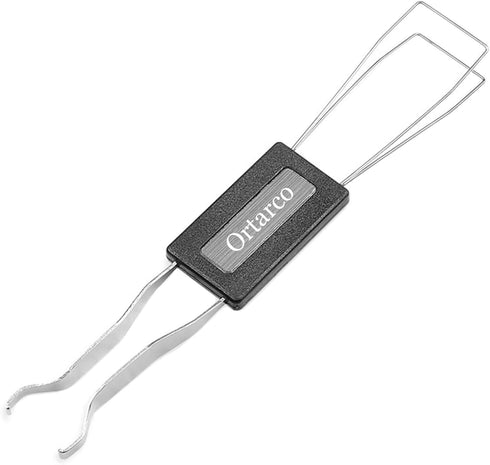 Ortarco Keycap Puller for Mechanical Keyboard Stainless Steel Keycap Remover Tool Fixing Keyboard Black...