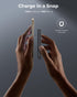 Magnetic Battery Pack 6700mAh for MagSafe, Foldable Kickstand Wireless Portable Charger with 20W USB-C Fast Charging, Only for iPhone 15/15 Plus/1...