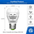 SANSI Dusk to Dawn Outdoor LED Light Bulb, 8W (60W Equivalent), 5000K Daylight 800 Lumen Sensor LED Bulb, A15 E26 Base Automatic On/Off Outdoor Li...