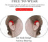 Ear Hook Bluetooth Wireless Headphone,Non Ear Plug Headset with Microphone,Single Ear Noise Cancelling Earphones Painless Wearing for Android Smar...