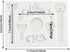 Roman Column Silicone Fondant Mold Greek Marble Pillars Relief Retro European Pattern Clock Chocolate Candy Molds for Cake Decorating Cupcake Topp...